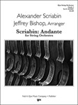 SCRIABIN: ANDANTE FOR STRING - SCORE