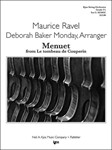 MENUET FROM LE TOMBEAU DE COUPERIN - SCORE
