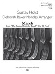 MARCH FROM THE SECOND SUITE FOR BAND, OP.28, NO.2-SCORE