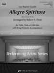 ALLEGRO SPIRITOSO - SCORE