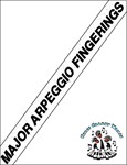 ARPEGGIO FINGERING CHART