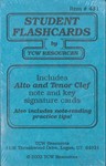 ALTO AND TENOR STUDENT FLASHCARDS - TEAL