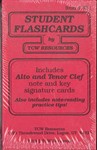 ALTO AND TENOR STUDENT FLASHCARDS - RED