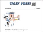 Tally Sheet Post-It Notes AID