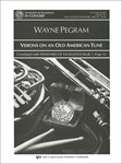 VISION ON AN OLD AMERICAN TUNE-SCORE