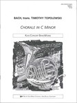 CHORALE IN C MINOR - SCORE