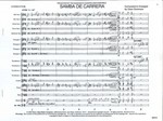 SAMBA DE CARRERA, SCORE