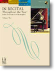 FJH  Various  In Recital Throughout the Year Volume 2 Book 5 - Book/CD