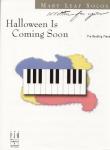 Halloween Is Coming Soon - Pre-Reading Piano