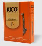 Rico by D'Addario REA2540 Bass Clarinet Reeds, Strength 4 - 25 Pack