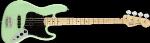 Fender American Performer Jazz Bass®, Maple Fingerboard, Satin Surf Green