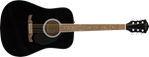 FA-125 Dreadnought, Walnut Fingerboard, Black
