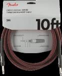 Fender 0990820061 PRO 10' INST CABLE RED TWD