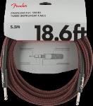 Fender 0990820067 PRO 18.6' INST CABLE RED TWD
