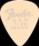 Fender 1987351800 Dura-Tone 351 Shape, .71, Olympic White, 12-Pack