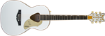 G5021WPE Rancher  Penguin  Parlor Acoustic/Electric, Fishman Pickup System, White
