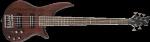 Jackson 2919005557 JS Series Spectra Bass JS3V, Laurel Fingerboard, Walnut Stain