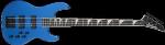 Jackson 2919016554 JS Series Concert  Bass JS3, Amaranth Fingerboard, Metallic Blue