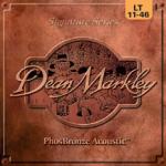 Dean Markley Signature PhosBronze Acoustic Strings, Light