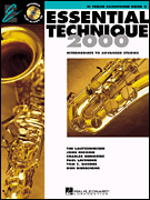 Essential Technique for Band - Tenor Sax Book 3