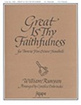 GREAT IS THY FAITHFULNESS 3-5 octave