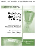 REJOICE, THE LORD IS KING Solo Handbell