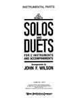 SOLOS AND DUETS FOR C INSTRUMENTS & ACCOMPANIMENTS, VOL. I Instrumental Parts