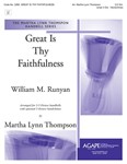 Great Is Thy Faithfulness - 3-5 Oct. w/opt. 3 Oct. Handchimes