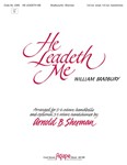 HE LEADETH ME 3-6 oct. w/opt. 3-6 oct. Handchimes