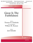 Great Is Thy Faithfulness - Vocal solo