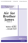 AIR FOR BROTHER JAMES For Two Equal or Mixed Voices