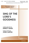 Sing Of The Lord's Goodness