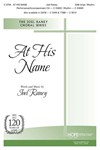 At His Name