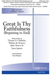 Great Is Thy Faithfulness (Beginning to End)
