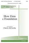 How Firm a Foundation - SATB