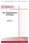 ACCLAMATION OF PRAISE, AN SATB & Brass