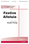 FESTIVE ALLELUIA SATB & opt. Brass Quartet