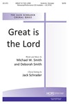 GREAT IS THE LORD SATB