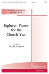 18 Psalms For The Church Year