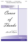 Canon Of Thanks