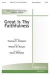 GREAT IS THY FAITHFULNESS SATB