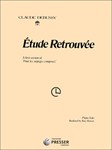Etude  Retrouvee