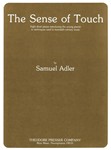 The Sense Of Touch Eight Short Pieces Introducing The Young Pianist To Techniques Used In Twentieth-