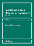 Variations on a Theme of Schubert, Op. 100 - Piano