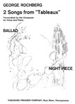 2 Songs From Tableaux Transcribed By The Composer for Voice and Piano