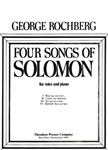 Four Songs Of Solomon For Voice and Piano