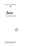 Jane For Soprano Voice and Piano
