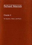 Oracle Ii For Soprano, Oboe, and Piano