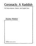 Coronach:A Kaddish