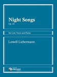 Night Songs For Low Voice and Piano